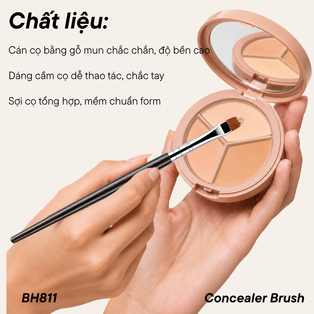 Cọ Che Khuyết Điểm BH Cosmetics Concealer Brush BH811